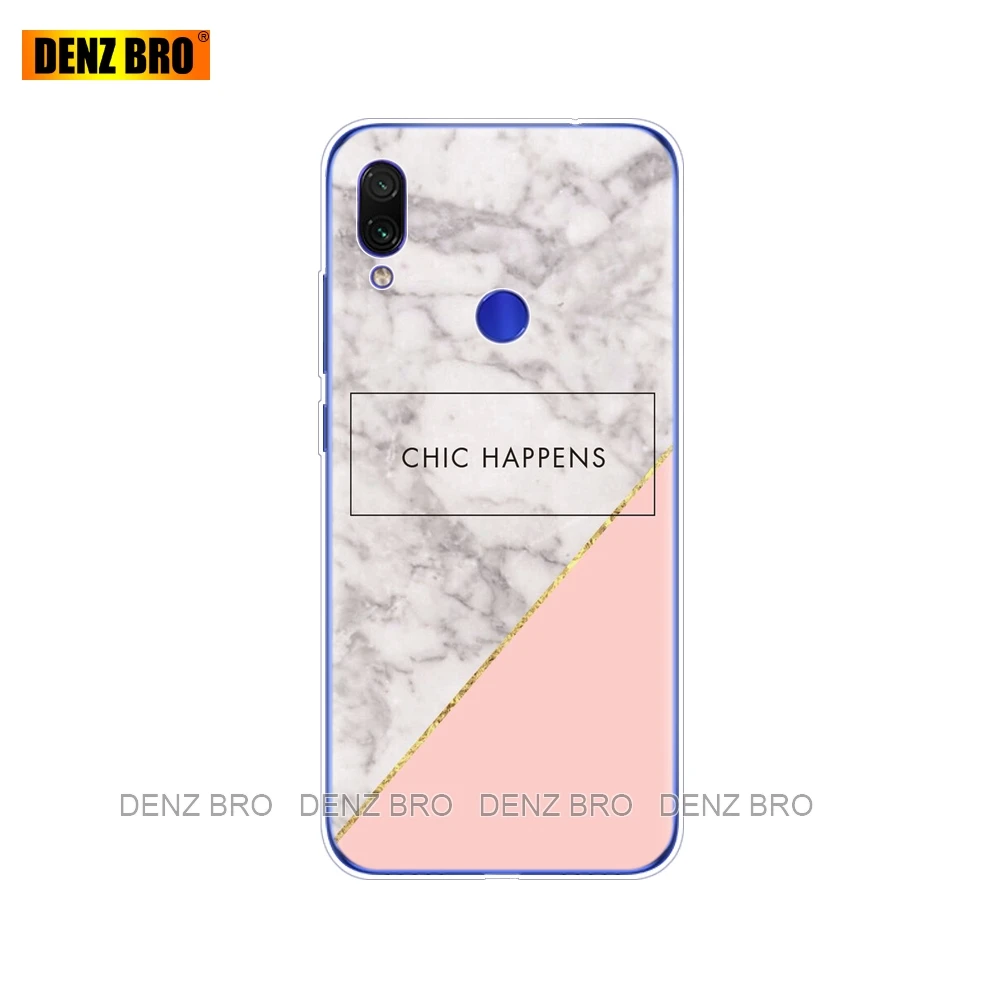 34593 Чехол-бампер для Xiaomi Redmi Note 7 pro, силиконовый мягкий ТПУ с рисунком, чехол для Xiaomi Redmi Note 7, 6,3 дюймов, Fundas Redmi Note7 - Цвет: 34593