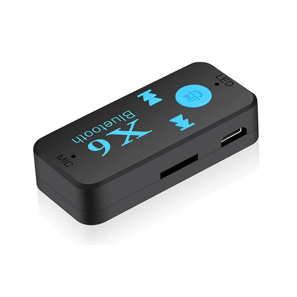 Беспроводной bluetooth-приемник YuBeter с поддержкой tf-карты для воспроизведения музыки с аудиоразъемом AUX 3,5 мм для автомобиля, домашнего динамика, громкой связи