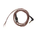 3,5 мм OFC ядро 3-полюсный разъем для наушников аудио кабель DIY провод для обслуживания наушников