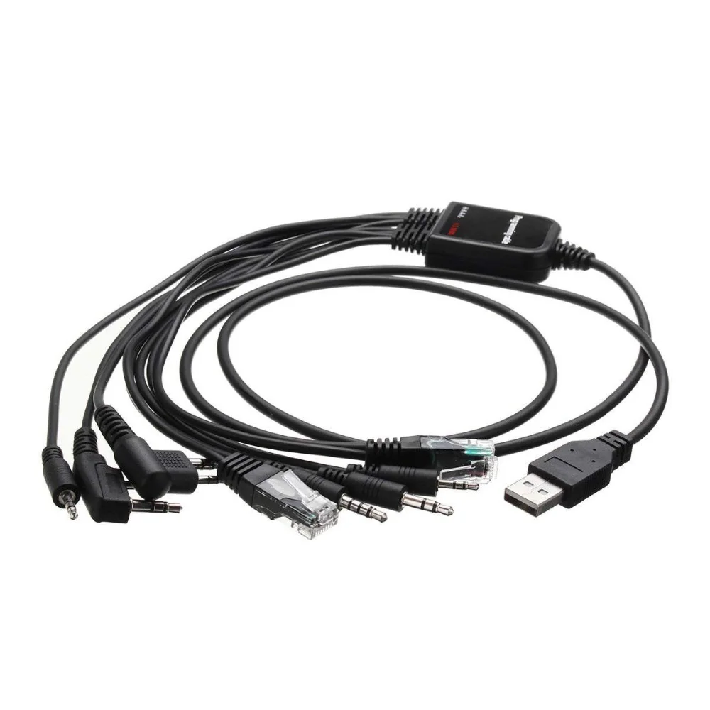 2 шт. многофункциональный программируемый кабель baofeng uv 5R 82 888s для kenwood ICOM hytera