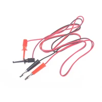 4mm for digital multimeter multi meter tester equipment lantern plug to test hook clip probe test leads wire cable
