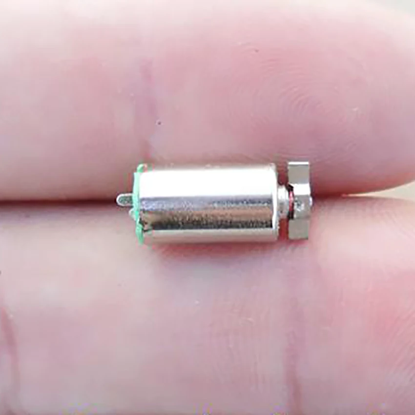 1 шт. 610 полые чашки Вибрационный Мотор DC 5 V-3V Миниатюрный двигатель мотор Диаметр: