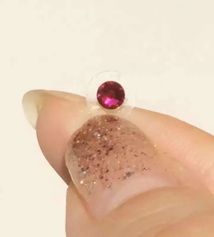 С украшением в виде кристаллов магнитные вкладыши точечного массажа семя