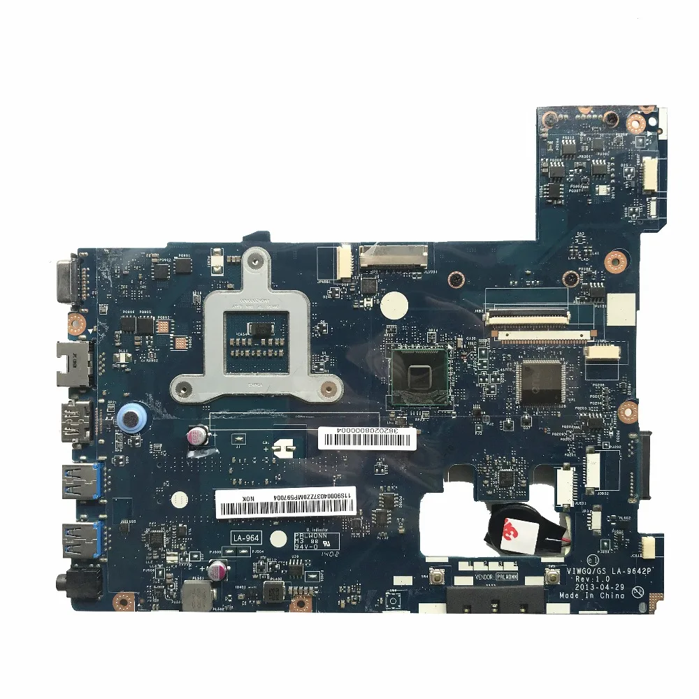 Отремонтированная материнская плата для ноутбука Lenovo G510 DDR3 90004037 VIWGQ/GS LA-9642P 100% рабочая.