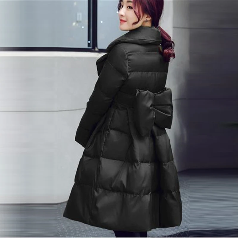 Женская осенне зимняя куртка новинка 2018 модная Корейская свободная парка