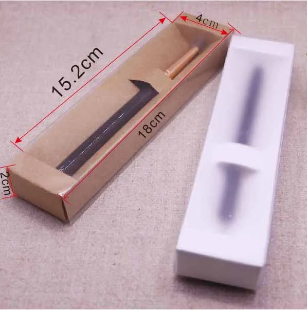 DIY kraft Матовая коробка для выдвижных ящиков прозрачная ручек белая наклейка губ
