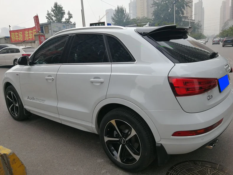 ABS краска заднего крыла багажника спойлер для AUDI Q3 2013 по EMS