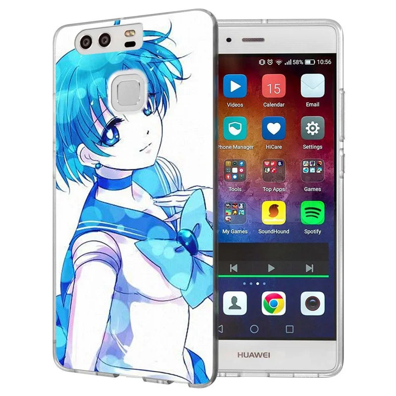 For Huawei P9lite/P8 Lite 2016 2017 Y5 II 2 Y5ii / Y6 Compact Honor 5A LYO-L21 Soft TPU Silicone Pattern Clear Case B033 |