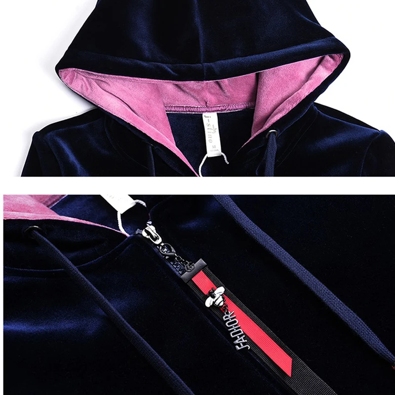 Женское длинное пальто 2019 куртка на раннюю весну и осень новый золотой бархатный