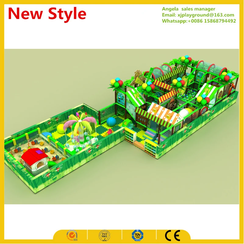 2017 Forest Theme Kid's Zone Indoor Soft Playground Equipment | Спорт и развлечения