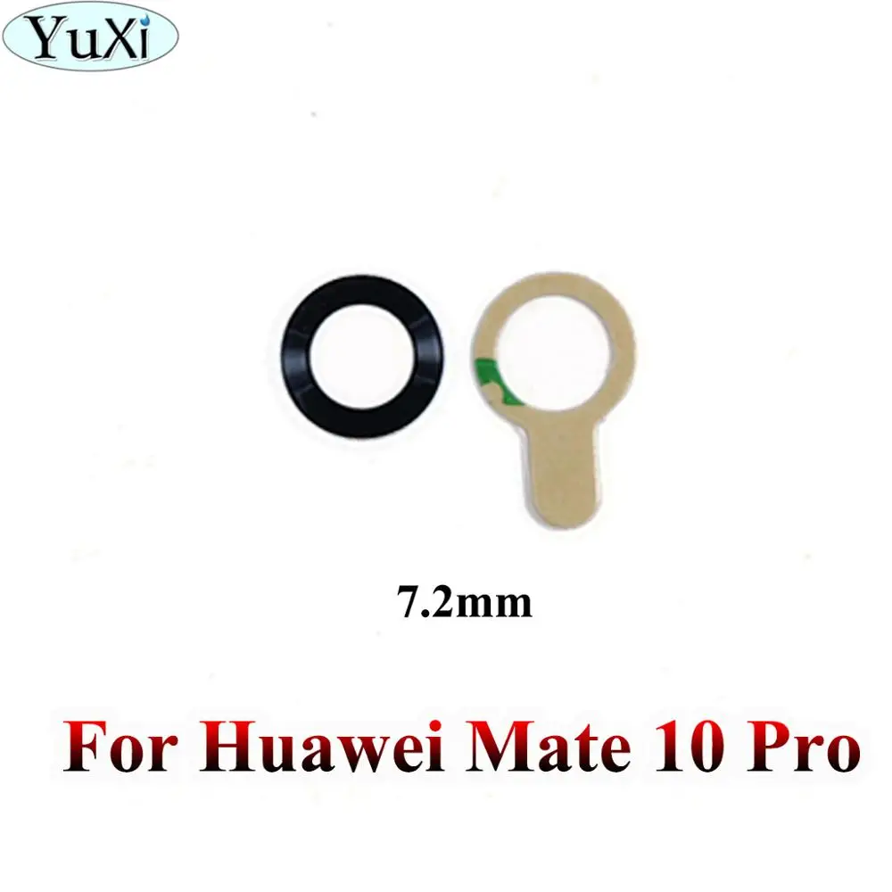 Объектив для задней камеры YuXi Huawei Mate 10 20 Pro 7 8 S 20X Enjoy 5 5S 9plus Nova 3 3i стеклянный