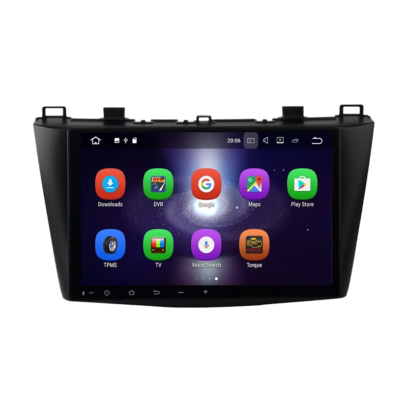 Aoluoya 9 &quotIPS 2 Гб RAM Android 7 1 Автомобильный DVD плеер для Mazda 3 2010 2011 2012 2013 радио GPS