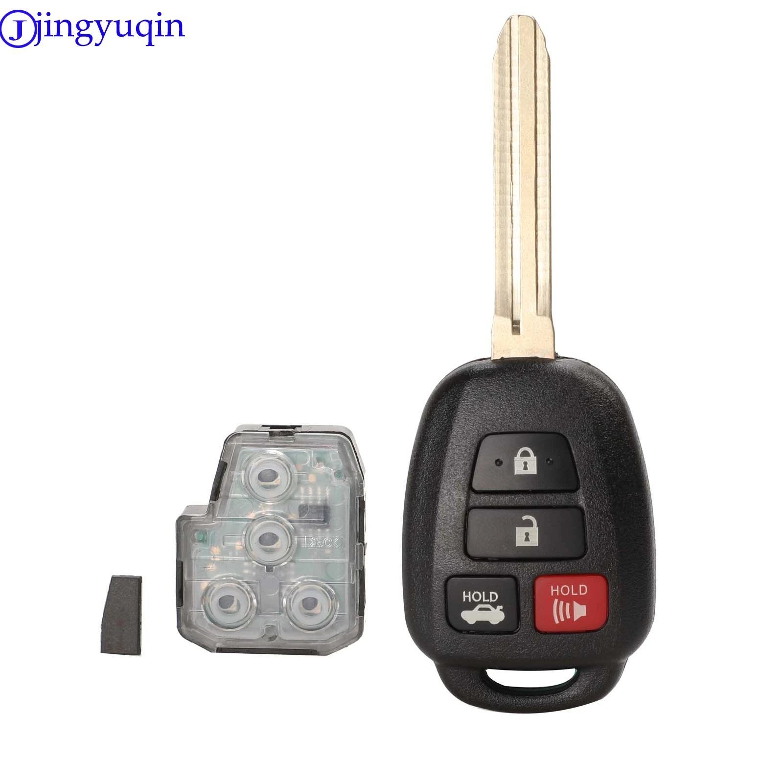 Jingyuqin 314 4 МГц пульт дистанционного управления для Toyota Camry G/ H чип опционально 2012-2017