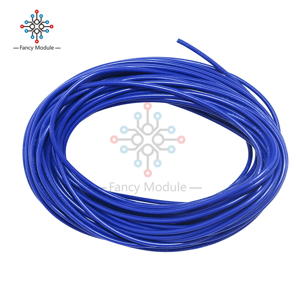 Красный желтый голубой черный гибкий яркий женский 24 10 м 300 в|cable 10m|cable wirecable stranding |