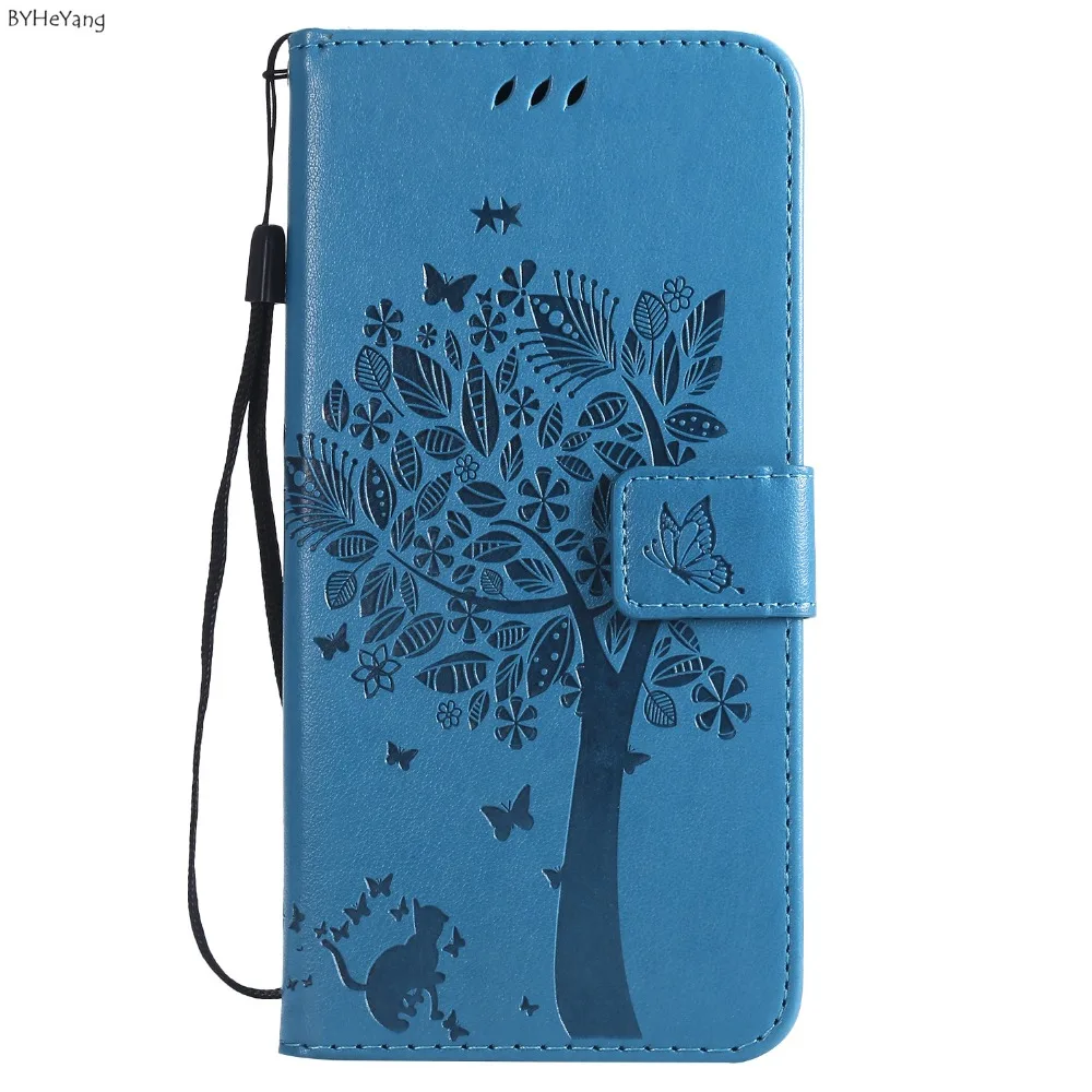 For Samsung Galaxy J4 Plus Case Leather Wallet Phone Prime 2018 J4Plus J415F J415 SM-J415F J4+ Capa 3d cat | Мобильные телефоны и