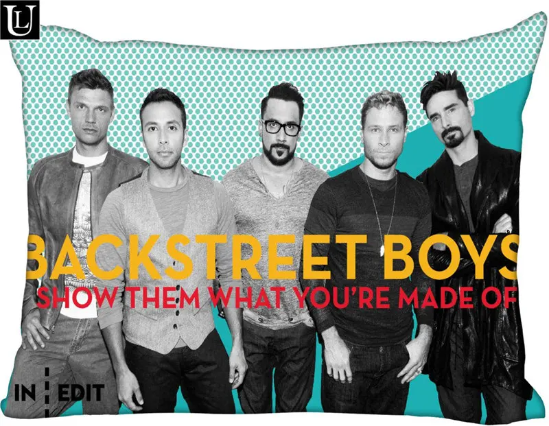 Лучшие продажи Backstreet Boys наволочка пользовательские молнии Прямоугольная
