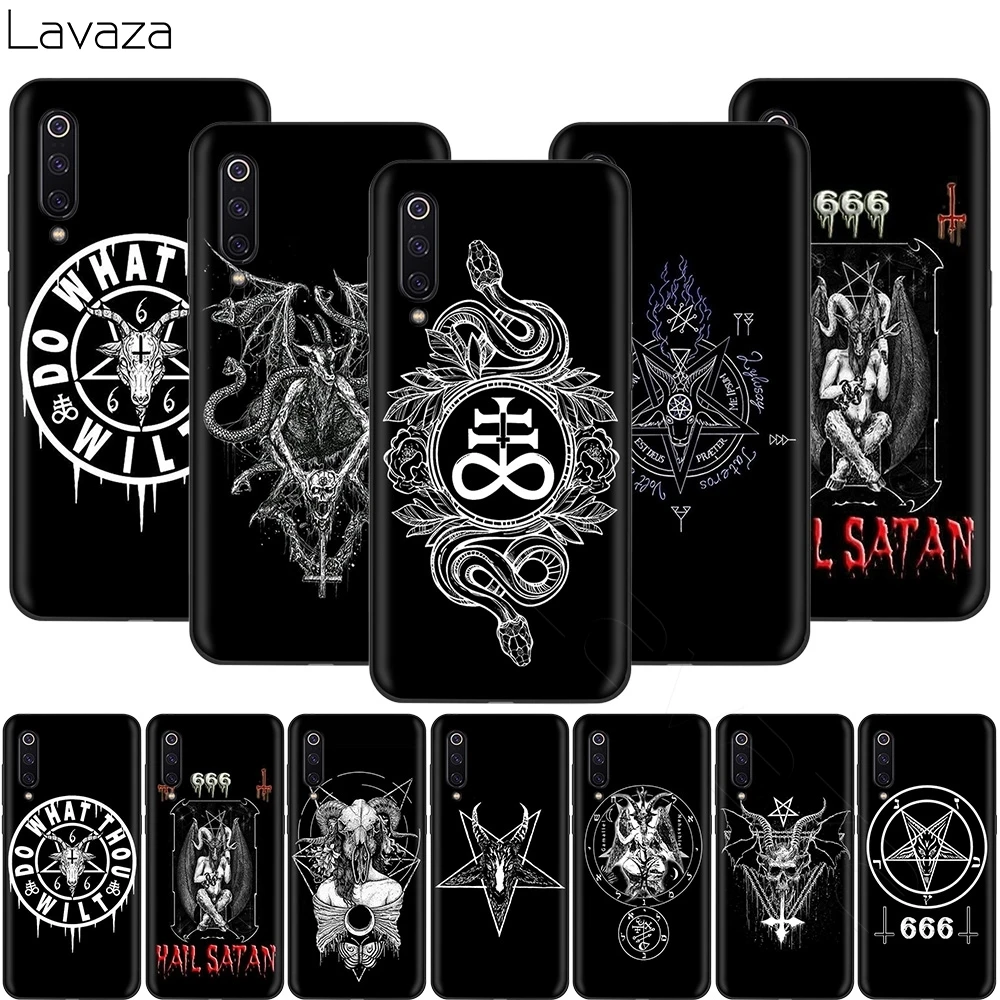 Lavaza пентаграмма 666 демонический сатанический чехол для Xiaomi Mi 9 Pro 8 6 A1 A2 Pocophone F1 Lite Max