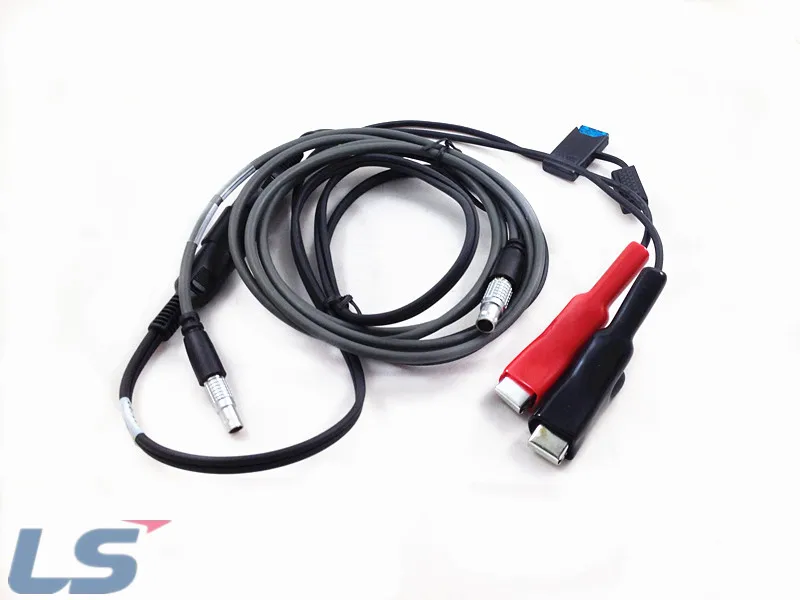 External Power Cable With Alligator Clips For Trimble GPS To PDL HPB Cable