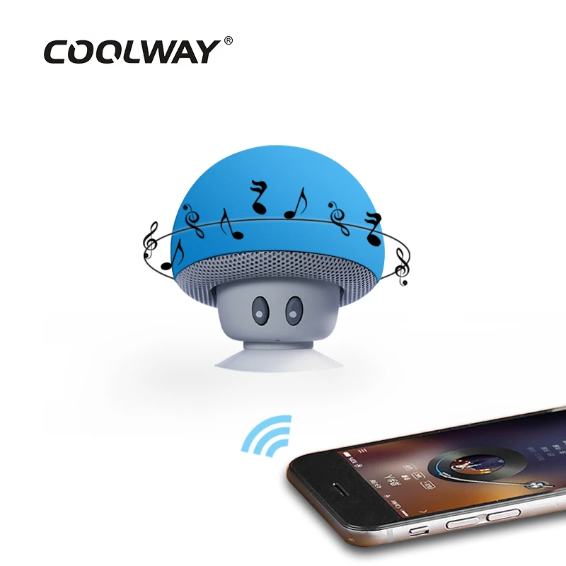 Bluetooth портативный громкий динамик мини Гриб Бумбокс Беспроводная колонка