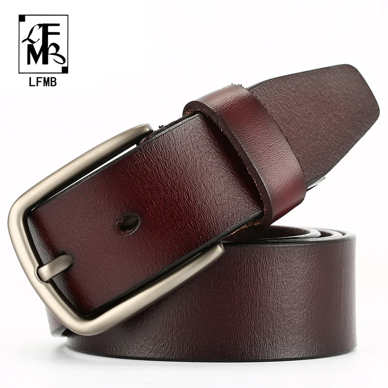 [Lfmb] ремень брючный мужской кожаремень натуральная кожа мужчин Ceinture Homme Cuir
