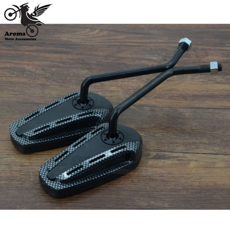 7 цветов гоночный мотоцикл зеркало заднего вида ATV Мотокросс запчасти 8 мм 10