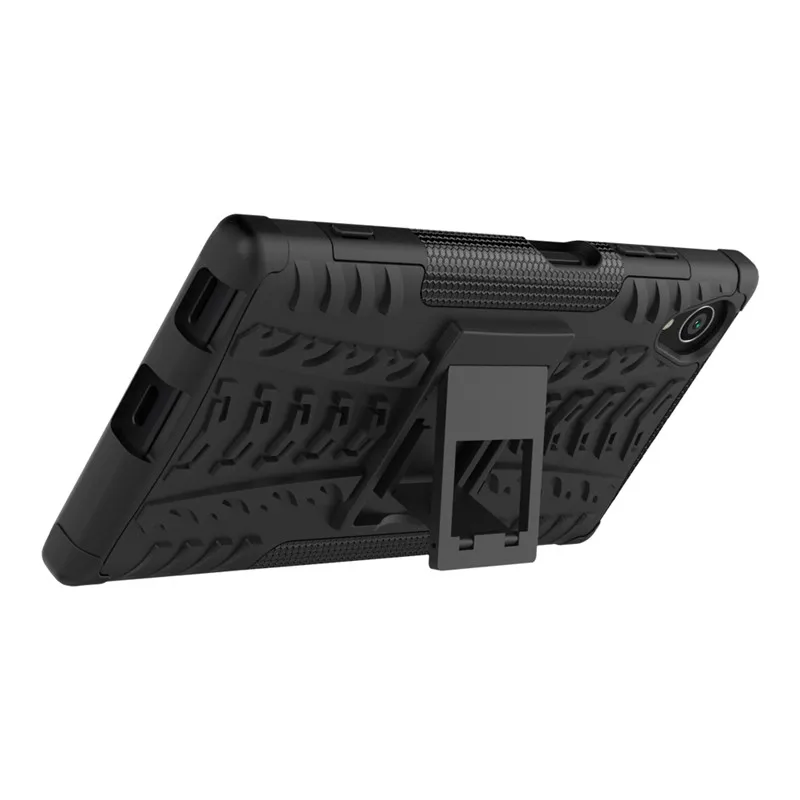 Чехол Fecoprior XA1Plus для Sony Xperia XA 1 Plus задняя крышка из силикона ПК ТПУ с подставкой