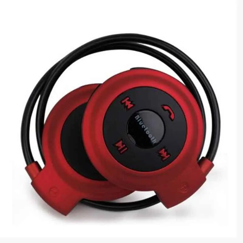 Новые спортивные наушники Mini503 сзади висит стерео bluetooth гарнитура sd карты