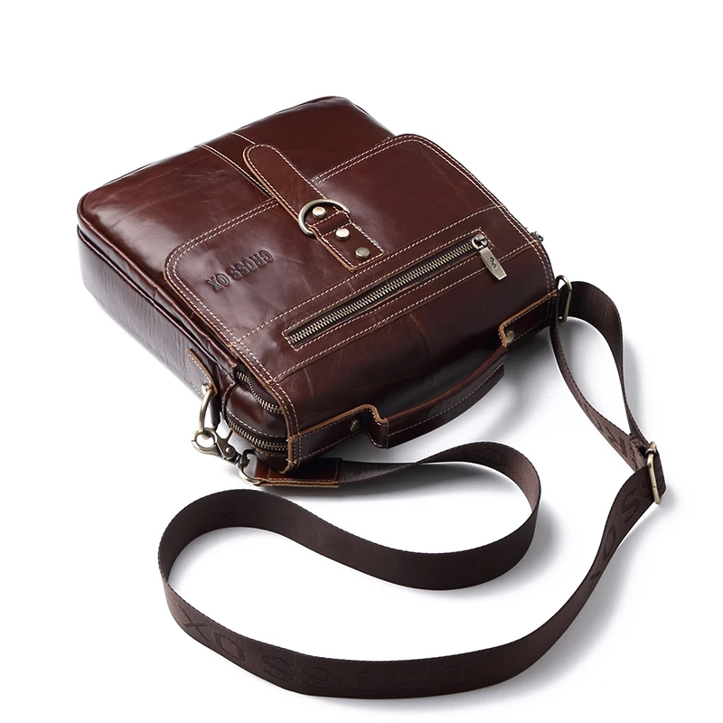 CROSS OX Лето 2017 г. Новинка натуральная кожа сумки для мужчин сумка мужская Ipad