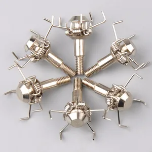 Насадки для стрел для дзюдо, 61224 шт., стрела из нержавеющей стали гр, 4 мм винты, наконечник стрелы для охоты точек, аксессуары для стрельбы из лука