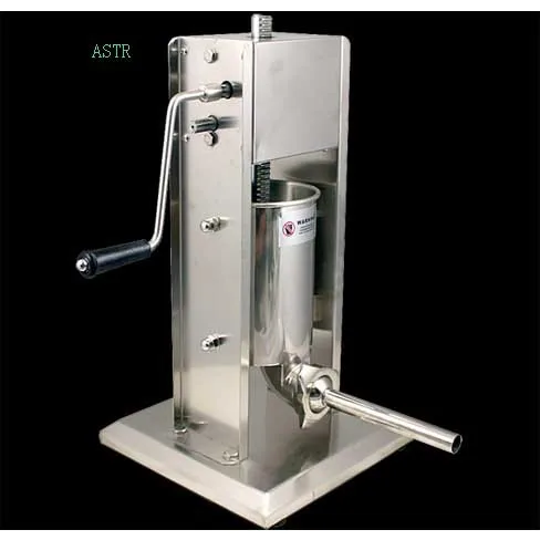 Ручная вертикальная машина для наполнителя колбасы 12 л фасовки ветчины