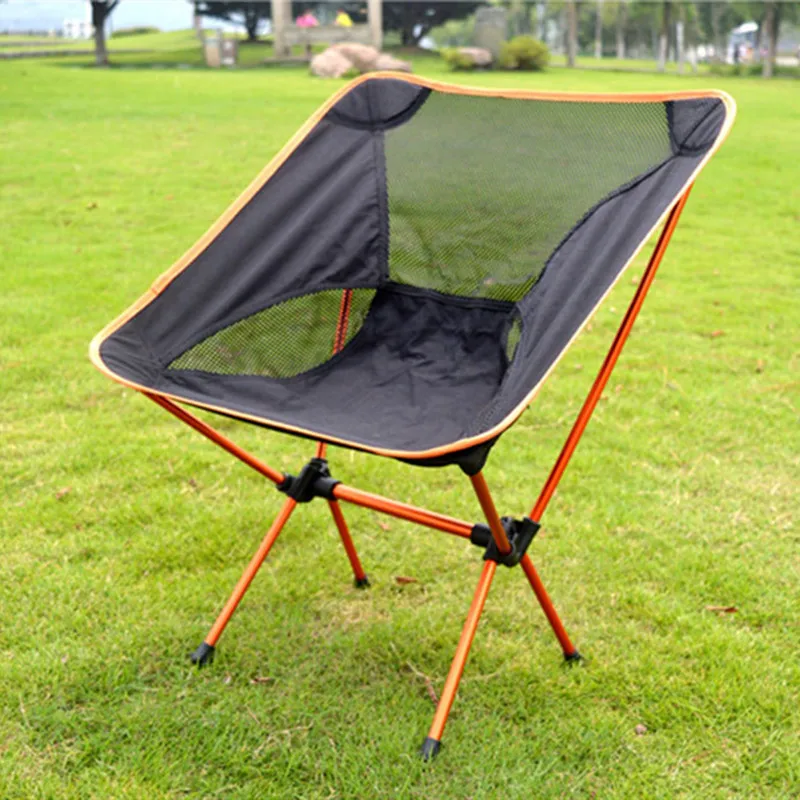 Online Sıcak Satış Kamp Balıkçılık Hafif Katlanır Tabure Koltuk 4 Renkler Taşınabilir Yürüyüş Parkı Parti Piknik Plaj Sandalyesi Açık Araçları