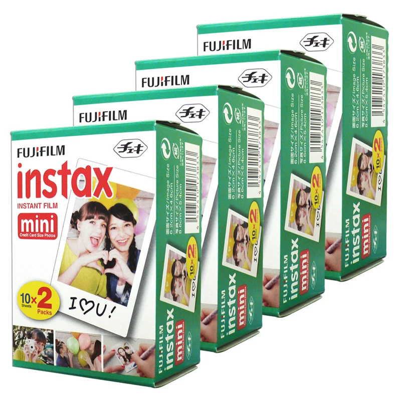 Fujifilm Instax Mini 8 Plus камера мятный + Fuji 80 мгновенная пленка белый край фото простое |