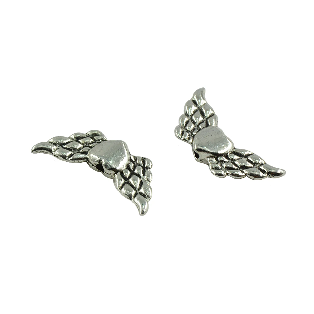 100 шт. бусины разделители в античном стиле|angel heart|100 charmsmaked 1 |