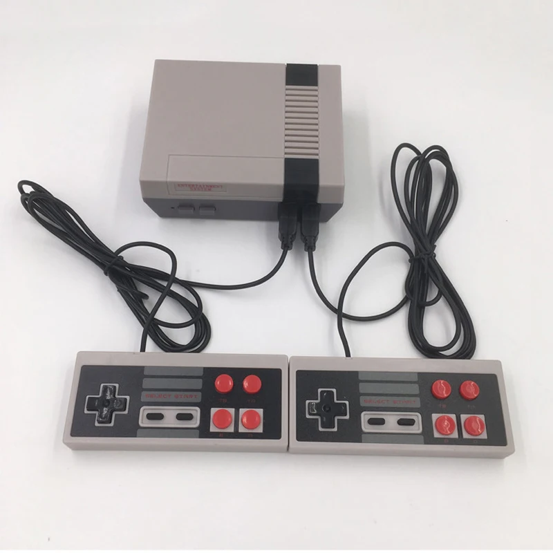 

New Mini Retro Classic Video Game Console Built-in 620 Games 8 Bit NES Family TV handheld game player Double Gamepads