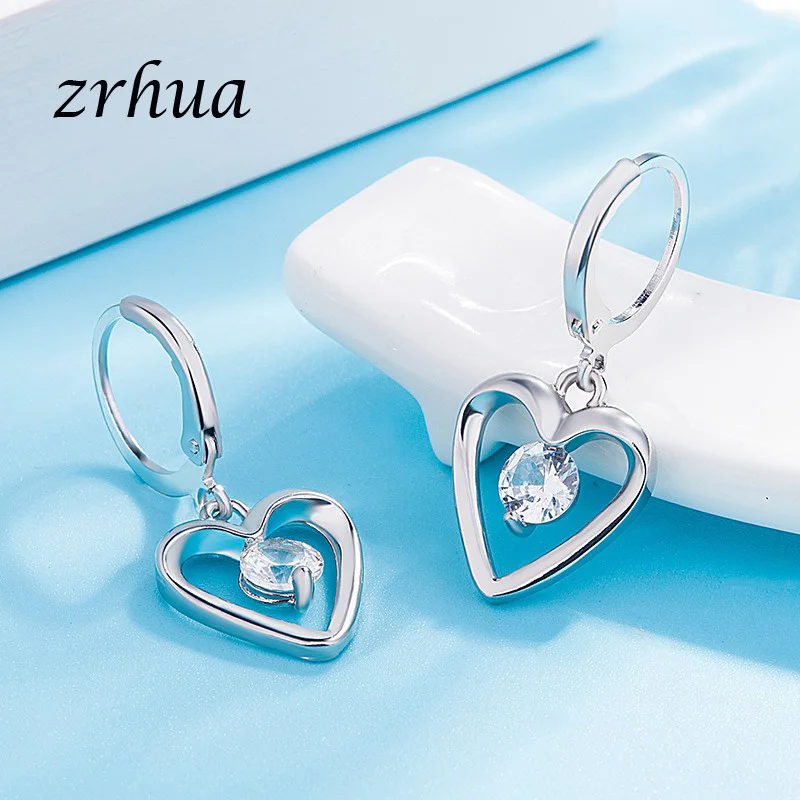 ZRHUA модные серьги из стерлингового серебра 925 пробы с длинной цепочкой винтажные