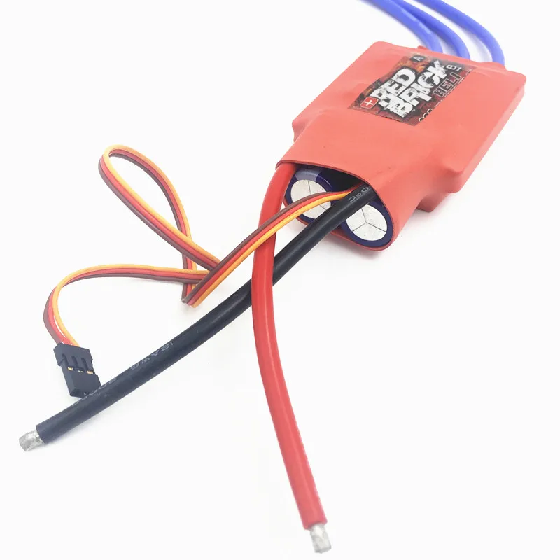 Красный кирпич HV 80A бесщеточный ESC электронный регулятор скорости 6S 10S для FPV