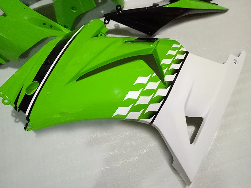 Пользовательские инъекции обтекатели комплект для KAWASAKI 2008- Ninja 250 ZX 250R спортивные Обтекатели комплекты EX250 08 09-14 зеленый мотоцикл части