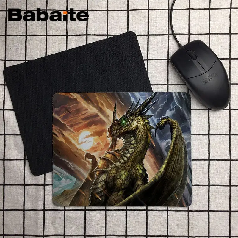 Babaite Новое поступление коврик для мыши ноутбука Fury beast размер 180x220x2 мм и 250x290x2