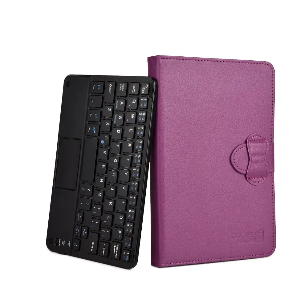 Для iPad Mini 1 2 3 4 Samsung Lenovo Acer ASUS HP Планшеты 7 8 дюймов фиолетовый искусственная кожа