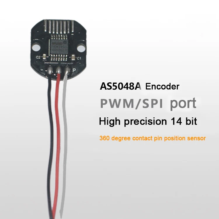 Магнитный датчик AS5048A/TLE5012B с PWM/SPI портом 14 битное кодовое колесо запасные части