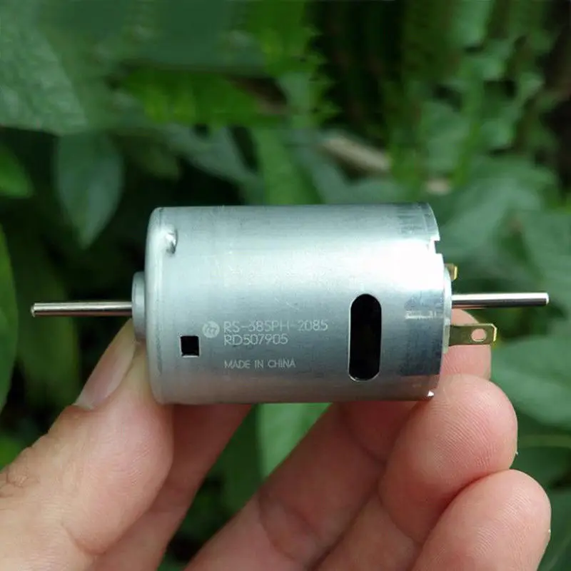MABUCHI RS 385PH 2085 DC 12 В 18 в 24 15000 об/мин высокоскоростной мощный Micro 17 мм длинный двойной