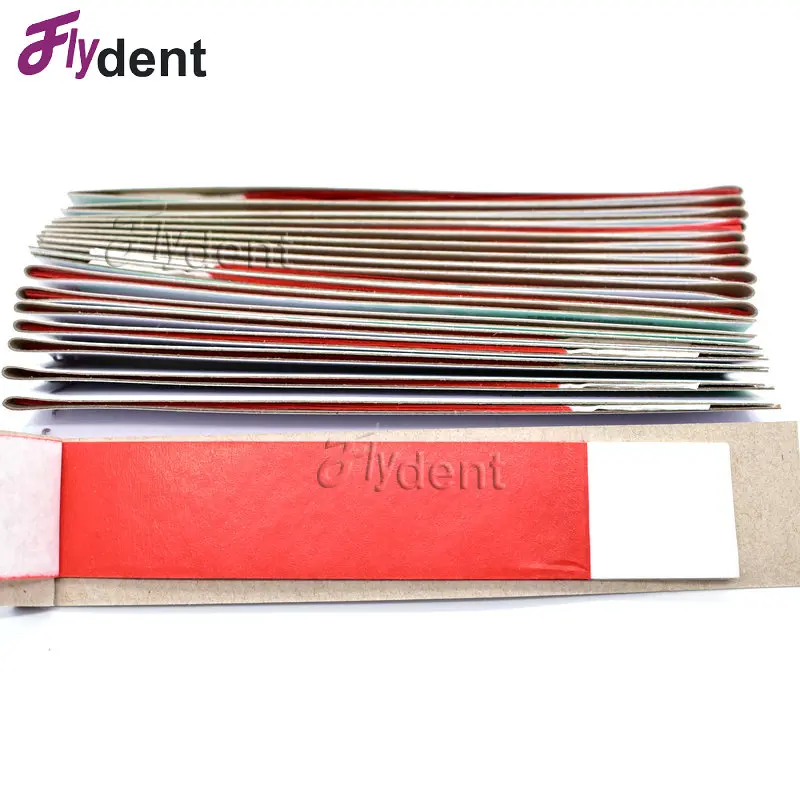 

200 Sheets Dental Articulating Paper Blue Strips red articulating paper Dental Lab Products Teeth Care Whitening Accessories