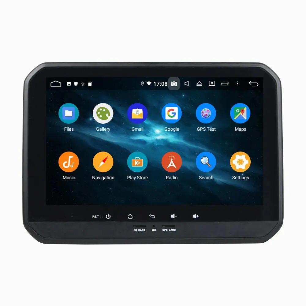 Автомобильный DVD-плеер с GPS-навигацией DSP Android 9 0 для Suzuki IGNIS 2017 2018 Авторадио