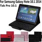 Съемный чехол с Bluetooth-клавиатурой для Samsung Galaxy Tab Pro 10,1 T520 T525 Note 10,1 2014 P600 P601 P605