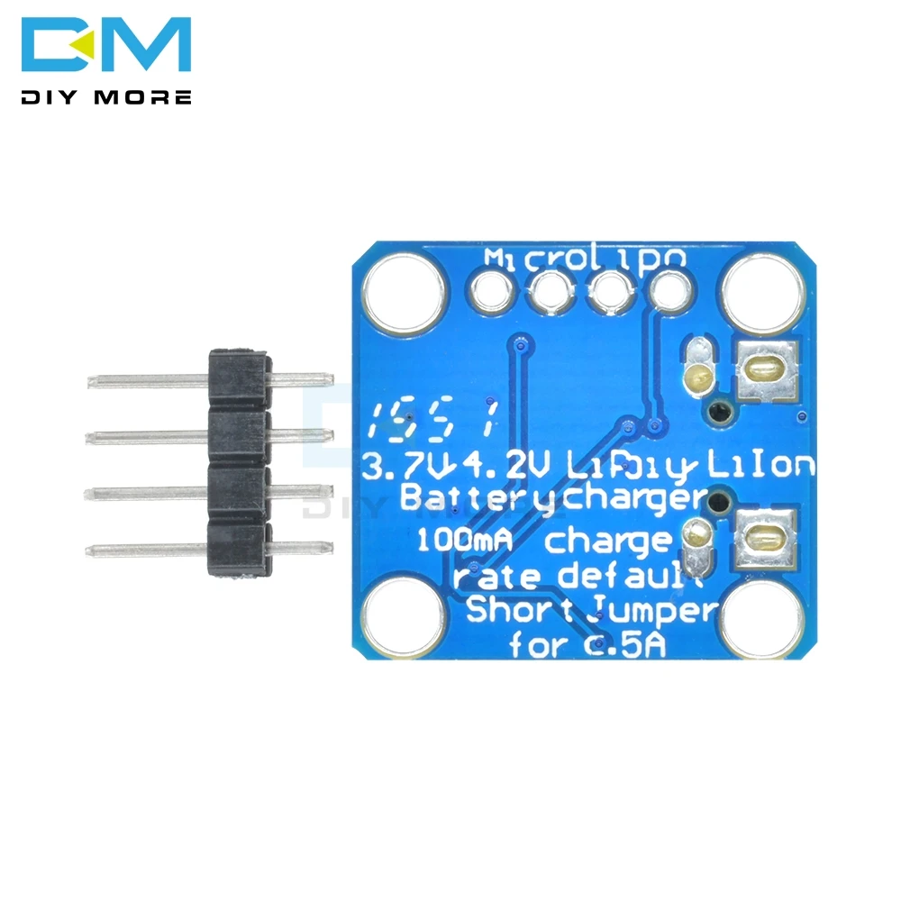 Micro Lipo B USB зарядное устройство плата для зарядки Модуль литий ионный LiIon LiPoLiIon v1