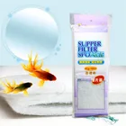 100x13x1 см аквариума биохимический фильтр волокна хлопка био фильтр губка многоразовые фильтрации водные принадлежности