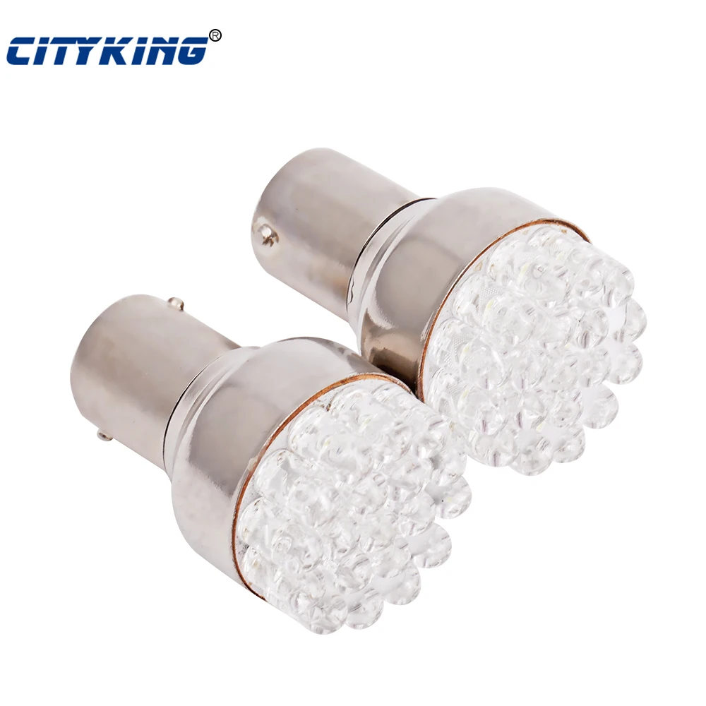 

10 x 1156 LED BA15S P21W S25 19 led 6000K White light Brake Lights Reverse Lamp DRL Car Tail Bulb
