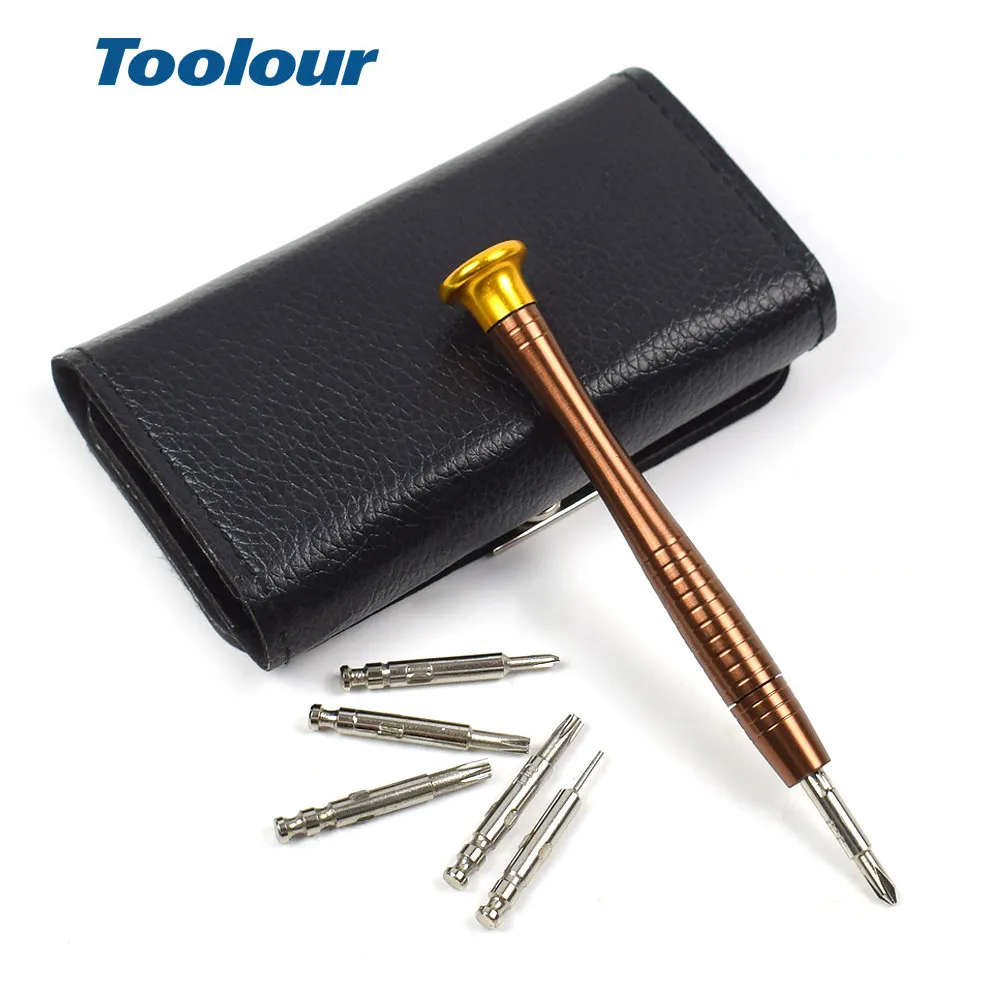 Toolour 25 в 1 Прецизионная Магнитная отвертка Phillips кошелек карманные ремонтные инструменты для мобильного телефона ноутбука солнцезащитные очки камера часы