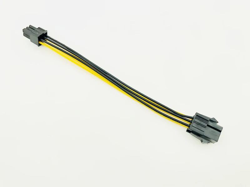 5 шт. 20 см 6Pin до 6 Pin PCI Express PCIe удлинитель питания разъем папа к гнезду видеокарта