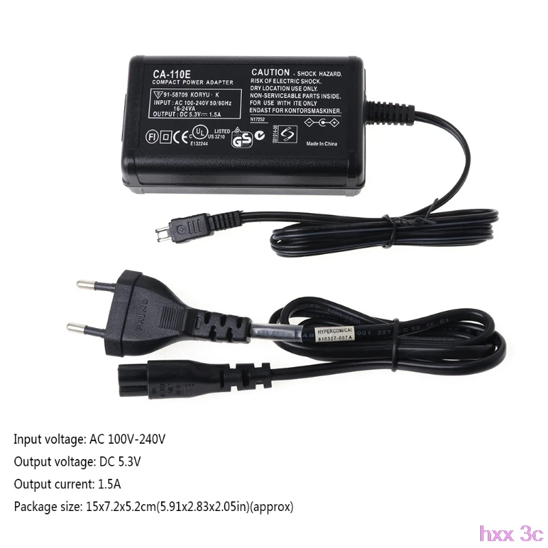 Новинка для Canon CA 110 110E адаптер зарядное устройство источник питания HF R26 R205